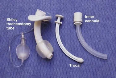 Shiley Tracheostomy Tubes Cuffed With Inner Cannula