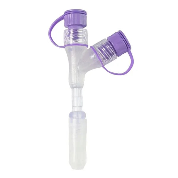 Corflo Peg Replacement Feeding Adapter with ENFit Connectors