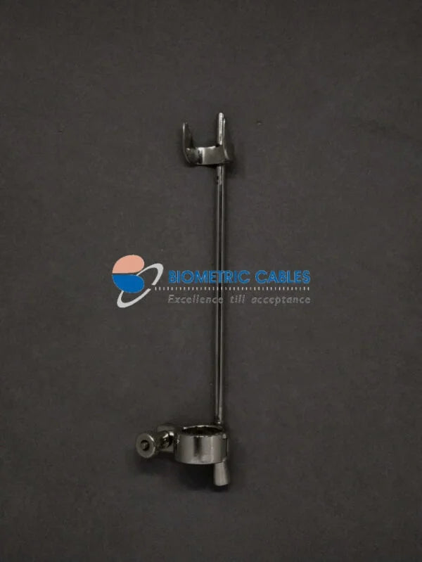 Reusable Stainless Steel Biopsy Needle Guide Compatible with Philips C8-4V Ultrasound Probe
