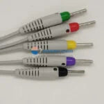 BPL Digi 5 Lead ECG Recorder Cable(4mm Banana) Compatible with Cardiart 108T - Digi