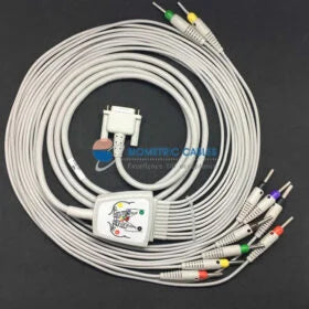 BPL 6108 ECG Recorder Cable Compatible with Aspel/Bio Care/Browndove/Clarity