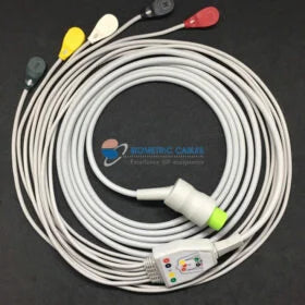 Nihon Kohden 5 Compatible Lead ECG Monitoring Cable
