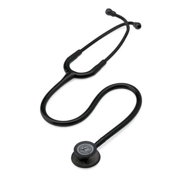 3M Littmann Classic III Stethoscope,  Black Tube, 5620, Standard-Finish Chestpiece, 27 in, 3 Each/Case