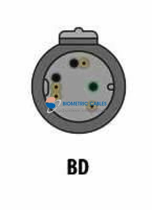 Bionet IBP Adapter Cable(BD ) Compatible with Datascope/Mediana/Mindray/Philips/Schiller/Spacelabs