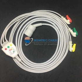 Akas 3 Lead ECG Monitoring Cable (Clip) Compatible with Traze 10 / Traze12-A