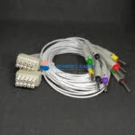 10 Lead Mortara ECG Wires (4mm Banana) Compatible with ELI110/ELI150