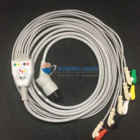 BPL( Magna) 5 Lead ECG Monitoring Cable(Clip) Compatible with Schiller/Welcare
