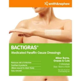 Bactigras Medicated Tulle Gras