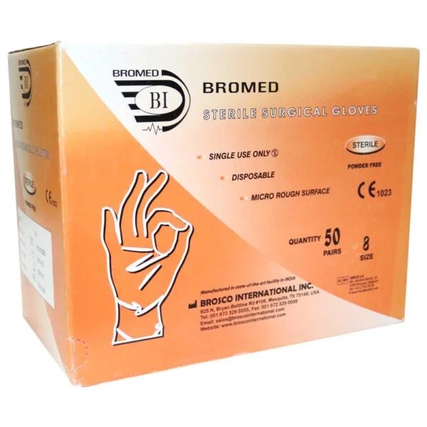 BROMED Surgical Glove Powder Free