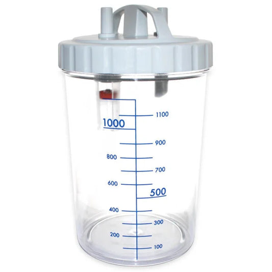 DeVilbiss 1200ml Reusable Bottle Set for VacuAide