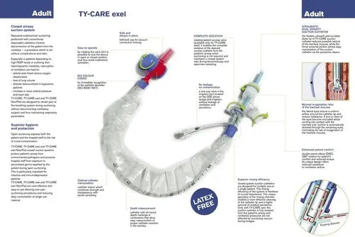 Medtronic TY CARE Exel Closed Suction Systems for Adult