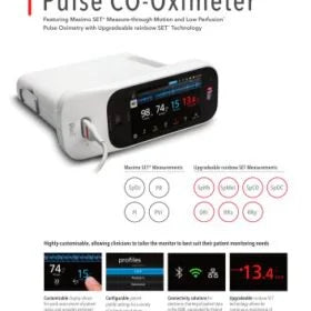 Rad-97 Massimo Patient Monitor (RD SET Neo Adult / Neonatal SpO2 Adhesive Sensor PN4003)