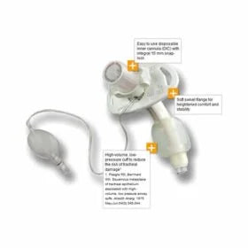 Shiley Tracheostomy Tubes Cuffed With Disposable Inner Cannula