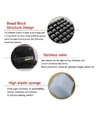 Static Self-Inflating Cushion