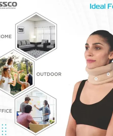 Cervical Collar With Chin Support