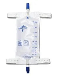 Medline Leg Bags DYND12574H with Twist Valve, Medium