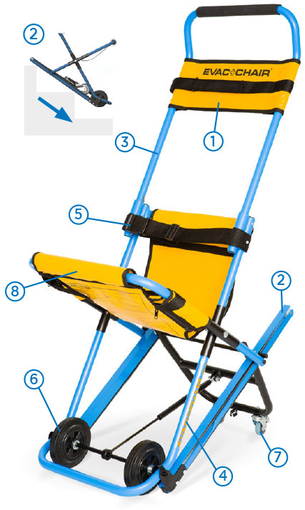 EVAC+CHAIR 300H Evacuation Chair