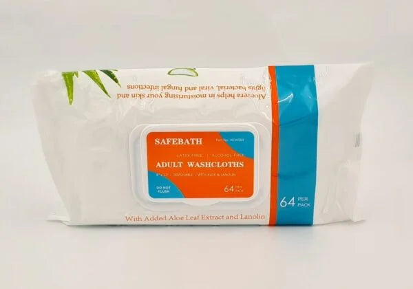 Safebath Adult Wash Clothes