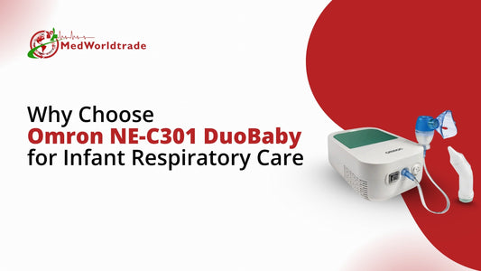 Why Choose Omron NE-C301 DuoBaby Compressor Nebulizer for Infant Respiratory Care – Medworld Trade