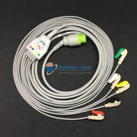 Concept 5 Lead ECG Monitoring Cable(Clip) Compatible with Accumatrix 