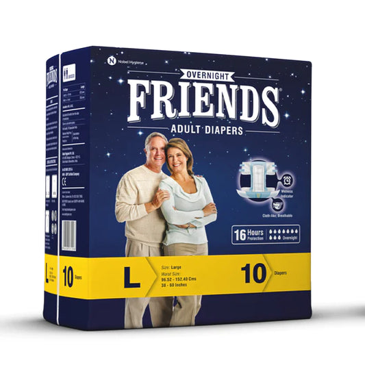 Friends Overnight Adult Diapers 