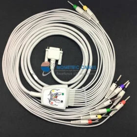 Bionet ECG Recorder Cable Compatible with Comen/Cura 