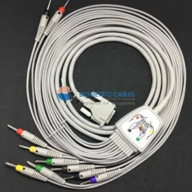 Edan ECG Recorder Cable Compatible with Mortara/Nidek/Schiller/Bionics 