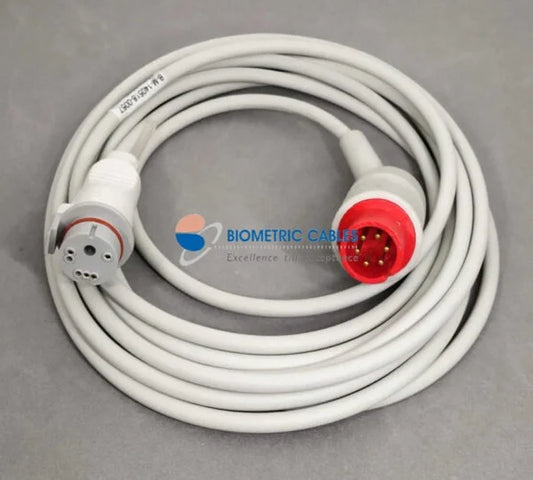 Bionet IBP Adapter Cable(BD ) Compatible with Datascope/Mediana/Mindray/Philips/Schiller/Spacelabs 