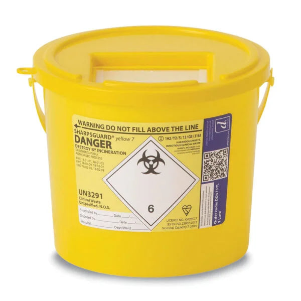 Sharps Container 7ltr – Medworld Trade