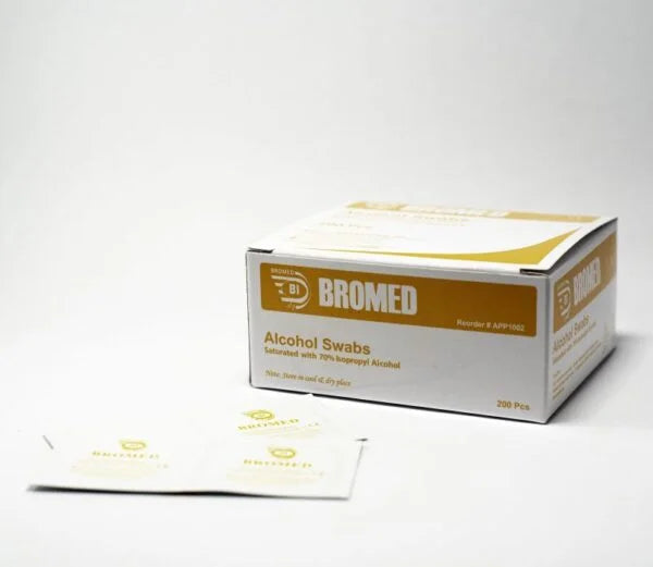 Bromed Alcohol Swabs 