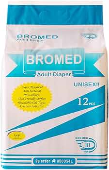 Bromed Adult Diapers (12’s)