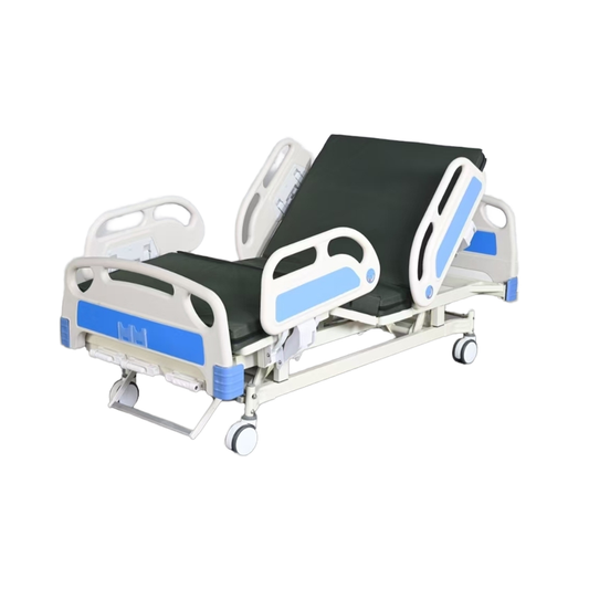 HOMECARE HOSPITAL BED ELECTRIC 5 FUNCTION ABS SIDE RAIL