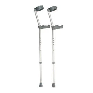 Lightweight Elbow Crutches (Pair), Adjustable 