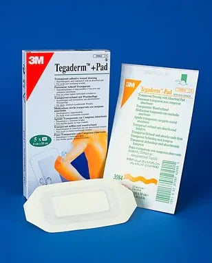 3M Tegaderm + Pad Film Dressing with Non-Adherent Pad 