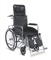 Steel Reclining Wheelchair 