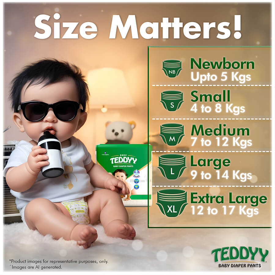 Teddyy Easy Baby Diaper Pants