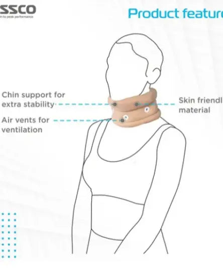 Cervical Collar With Chin Support 