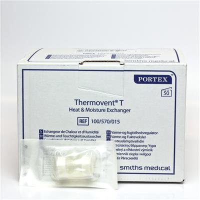 THERMOVENT T Portex Heat Moisture Exchanger (HME)