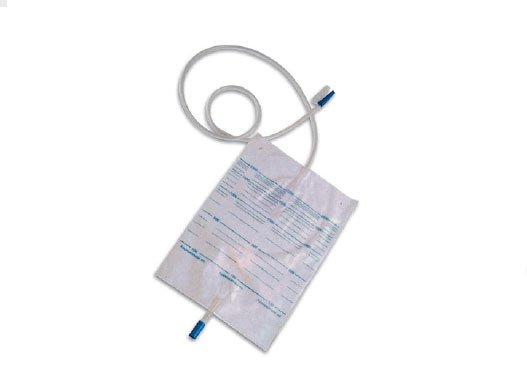 MEDISOFT URINE COLLECTION BAG WITH BOTTOM OUTLET