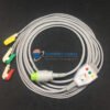 Concept 3 Lead ECG Monitoring Cable(Clip) Compatible with Accumatrix