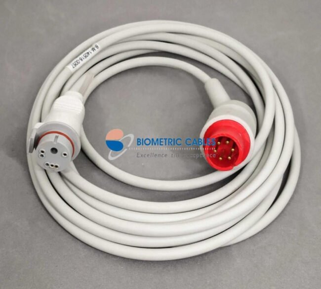 Bionet IBP Adapter Cable(BD ) Compatible with Datascope/Mediana/Mindray/Philips/Schiller/Spacelabs
