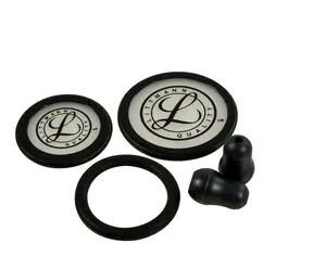 3M Littmann Stethoscope Spare Parts Kit Classic III Cardiology IV and CORE Black 40016